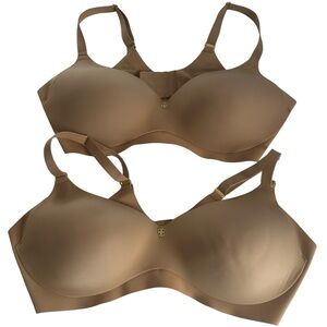 HoneyLove bras Cloud Embrace 2 bundle womens size 40C sand comfortable durable